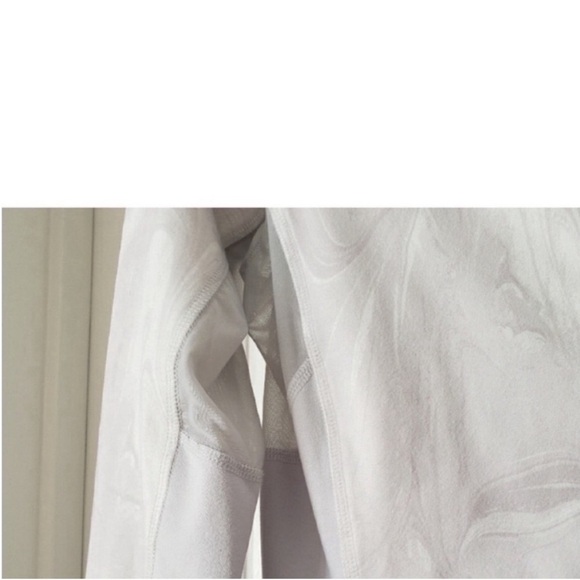 Abercrombie & Fitch 💮 mesh trim marble swirl athletic jacket m - Picture 5 of 5